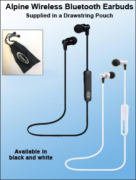Alpine Wireless Bluetooth Earbuds